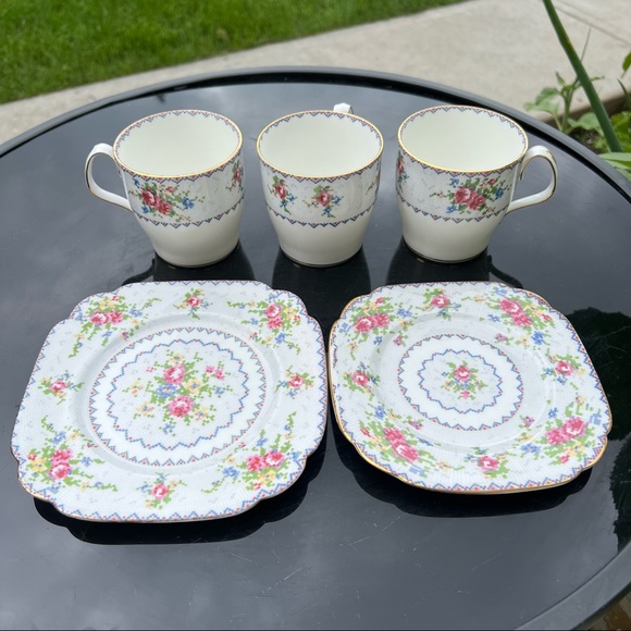 1940’s Royal Albert mugs and plates